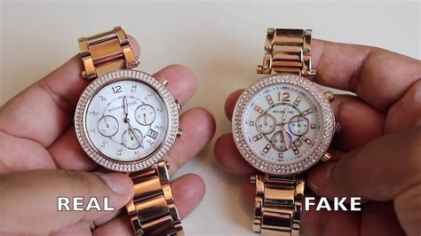 michael kors watch replica vs original|michael kors black watch ladies.